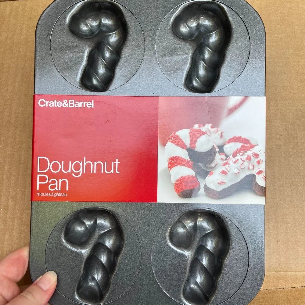 Set of 2 - Crate & Barrel Doughnut Pan by Wilton